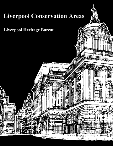 Front: Liverpool Conservation Areas, published by Liverpool Heritage Bureau © 1979 